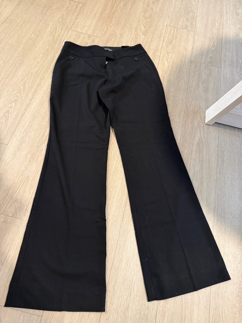 The Limited Black Cassidy Fit Wide-Leg Pants